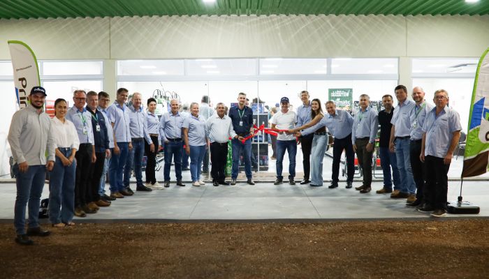 Foto - Assessoria Primato avança no MS e inaugura unidade cerealista em Laguna Carapã
